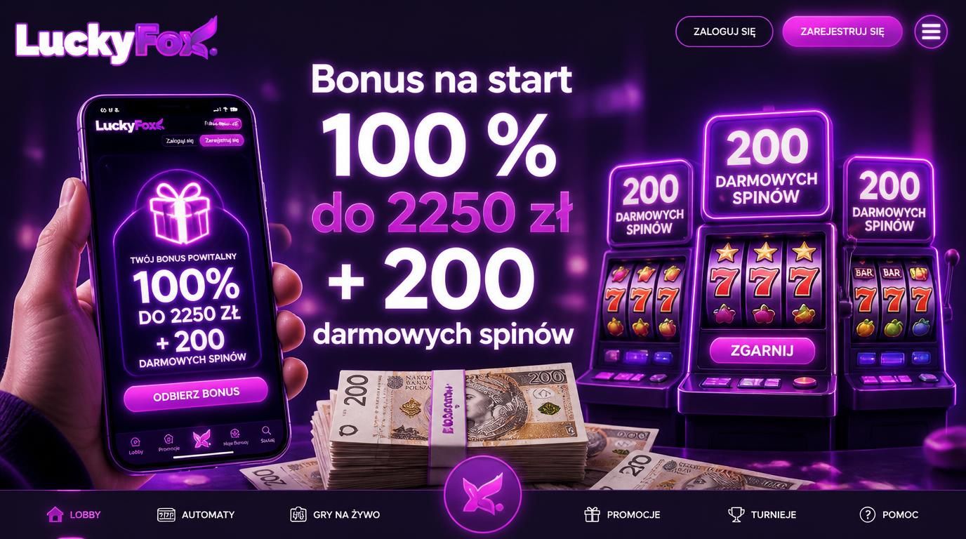 bonus na start w lucky fox casino
