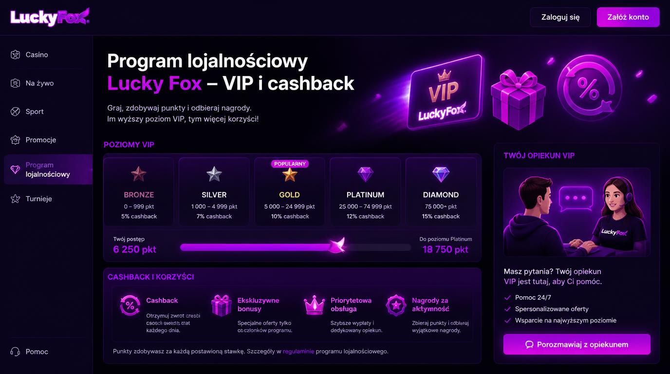 lojalnosc w lucky fox casino